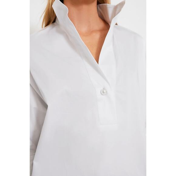 Tuckernuck White/Blanc Willow Blouse NWT size Small - Picture 4 of 14
